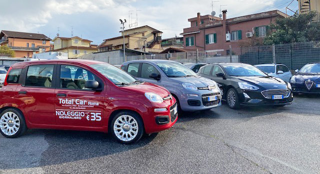 La Total Car Roma propone il servizio a noleggio da 35 euro giornalieri con  Kilometraggio illimitato - Total Car Roma